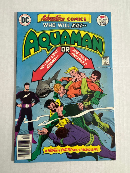 ADVENTURE COMICS #448 VF
