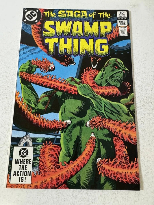 SAGA OF THE SWAMP THING #6 NM-