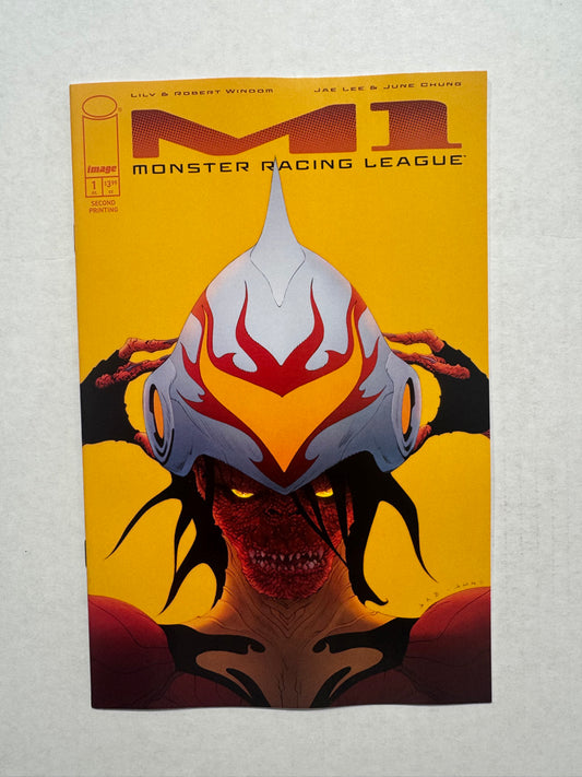 M1 Monster Racing League #1 NM 2nd Print Jae Lee Variant