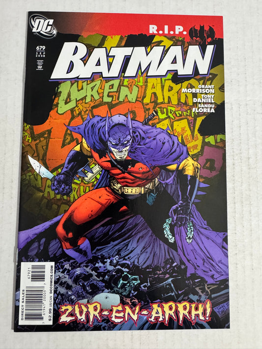 BATMAN #679 NM 1:25 Tony Daniel Variant