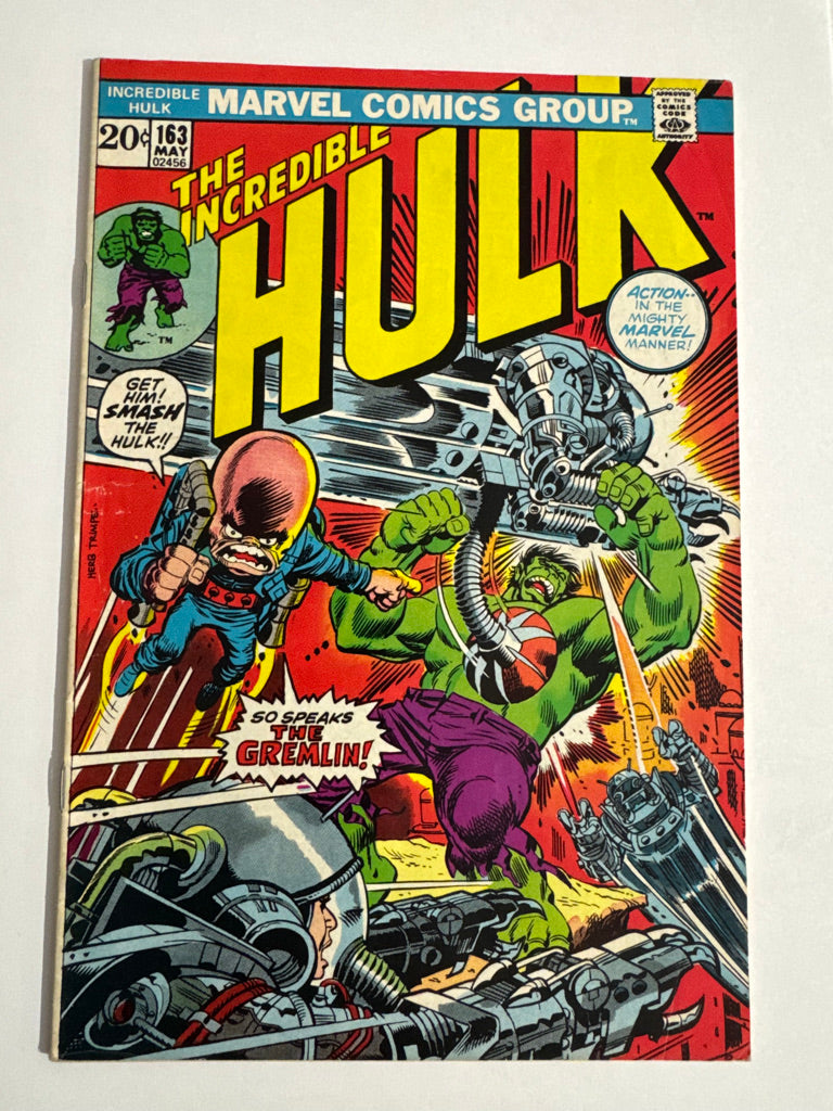 INCREDIBLE HULK #163 FN 1ST APPEARANCE
