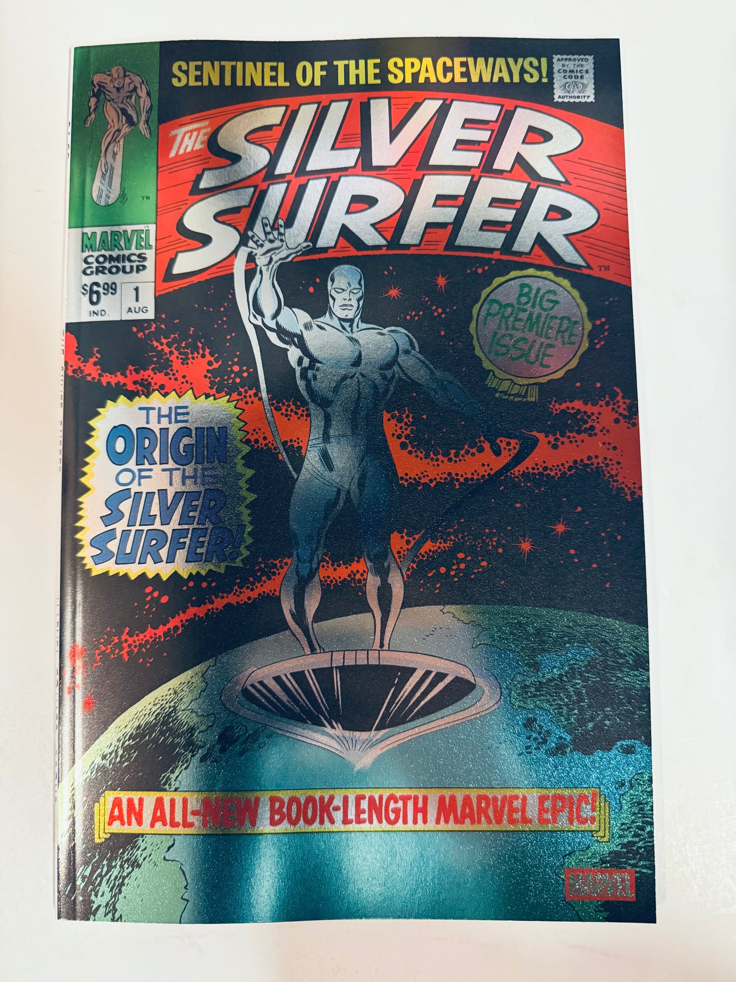 SILVER SURFER #1 NM FACSIMILE EDITION 2026 FOIL VARIANT