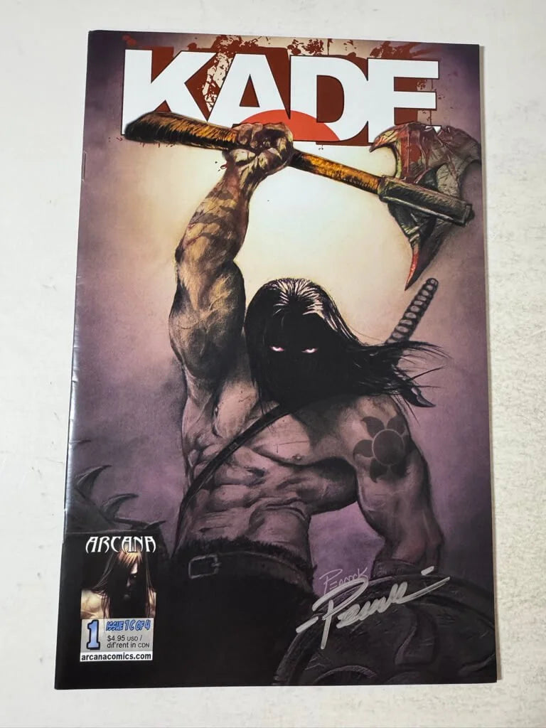 KADE #1 NM Peacock Ratio Variant SIGNED by Peacock