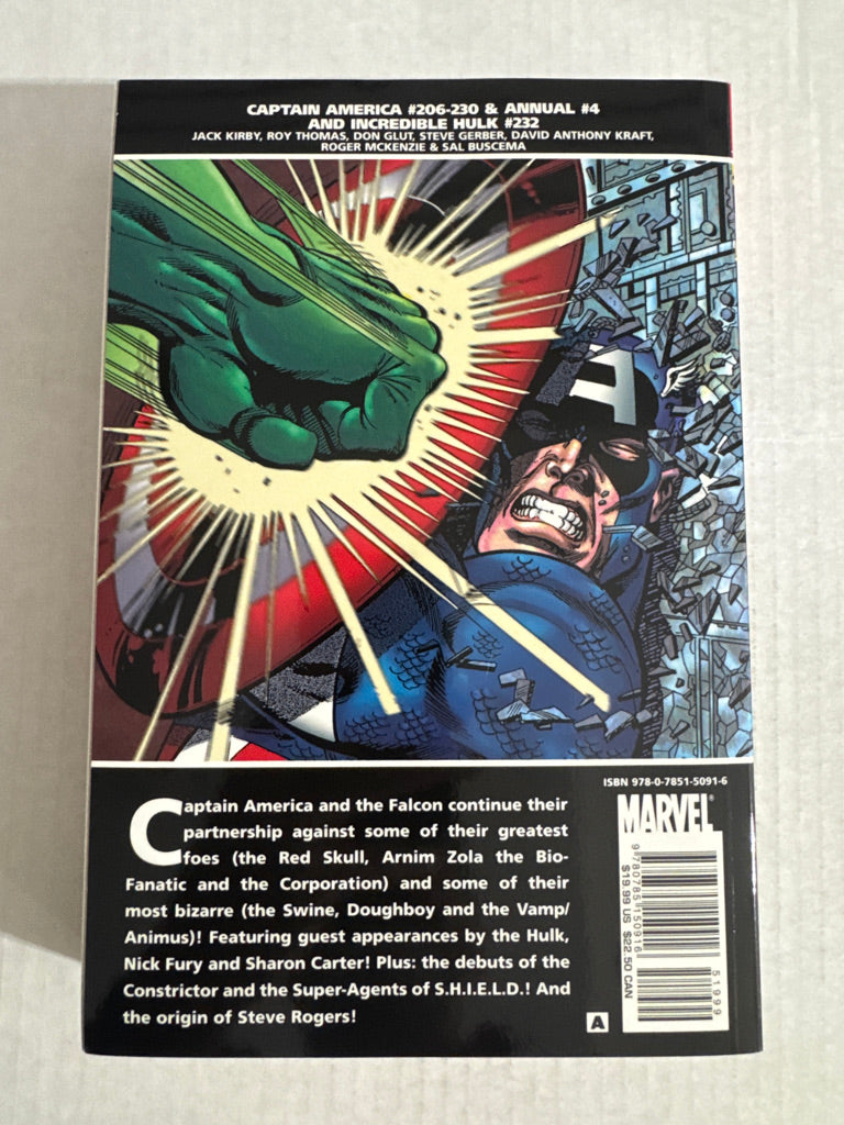 MARVEL COMICS ESSENTIAL CAPTAIN AMERICA Vol 6 TPB NM OOP