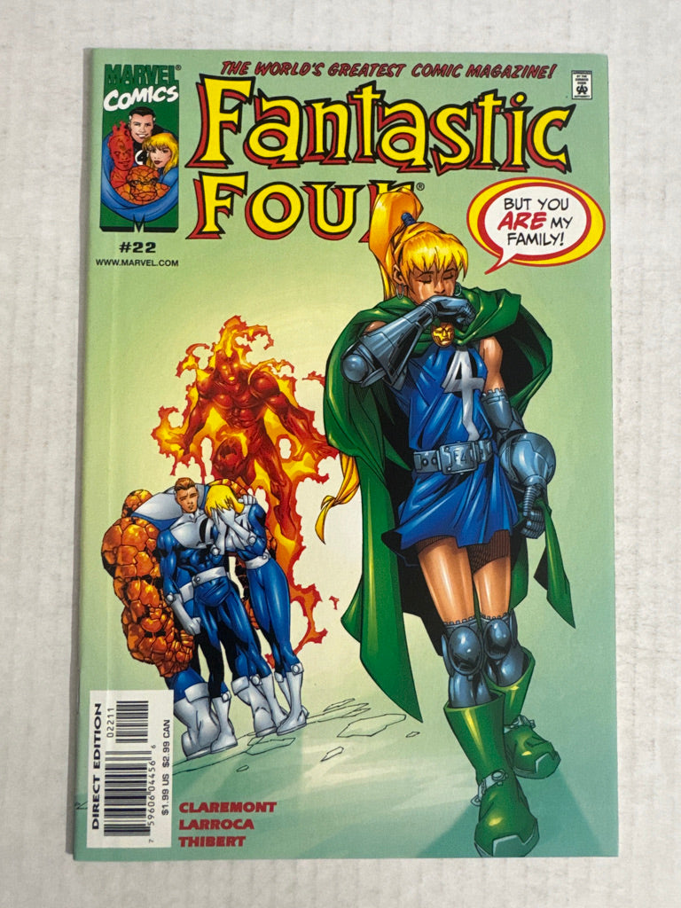 FANTASTIC FOUR #22 Vol 3 NM-