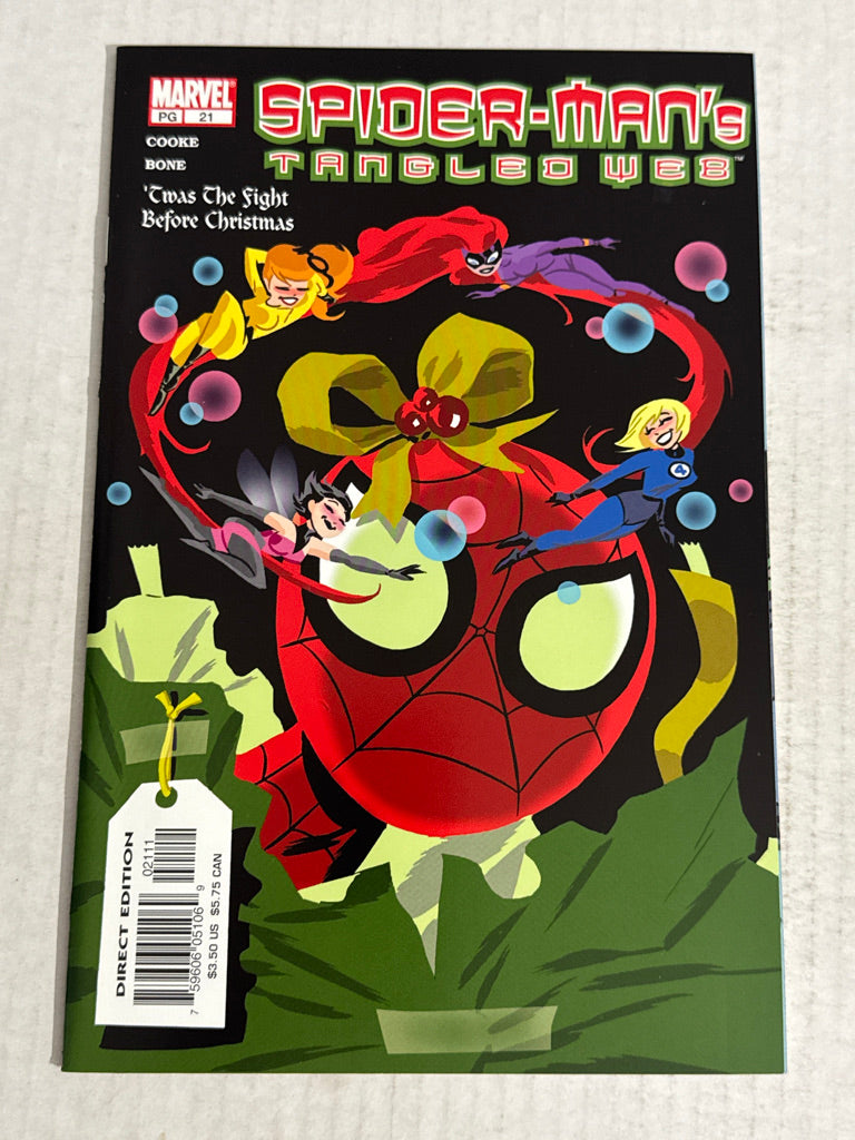 SPIDER-MAN'S TANGLED WEB #21 NM Darwyn Cooke Cover