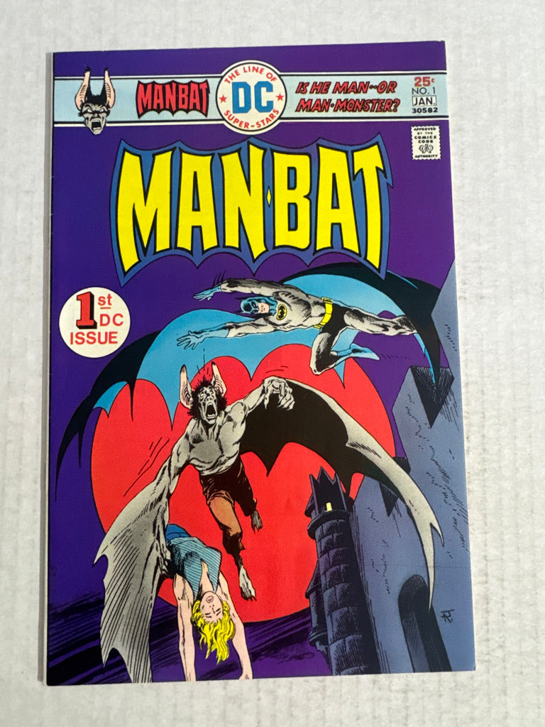 MAN-BAT #1 VF/NM Jim Aparo Cover