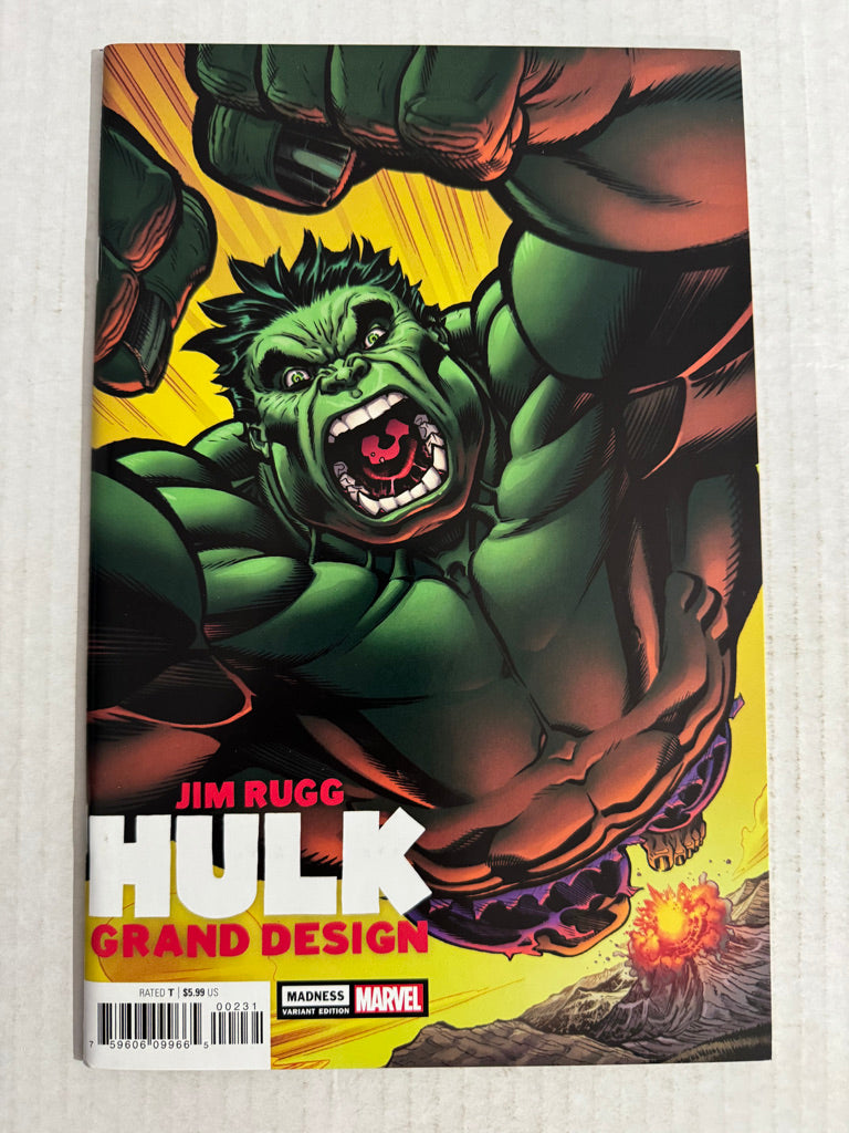 HULK GRAND DESIGN MADNESS NM Ed McGuinness Variant