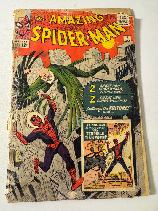 AMAZING SPIDER-MAN #2 FR 1ST APPEARANCE