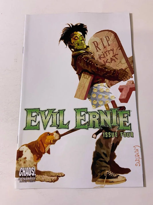 EVIL ERNIE #4 Vol 3 NM Arthur Sauydam Cover