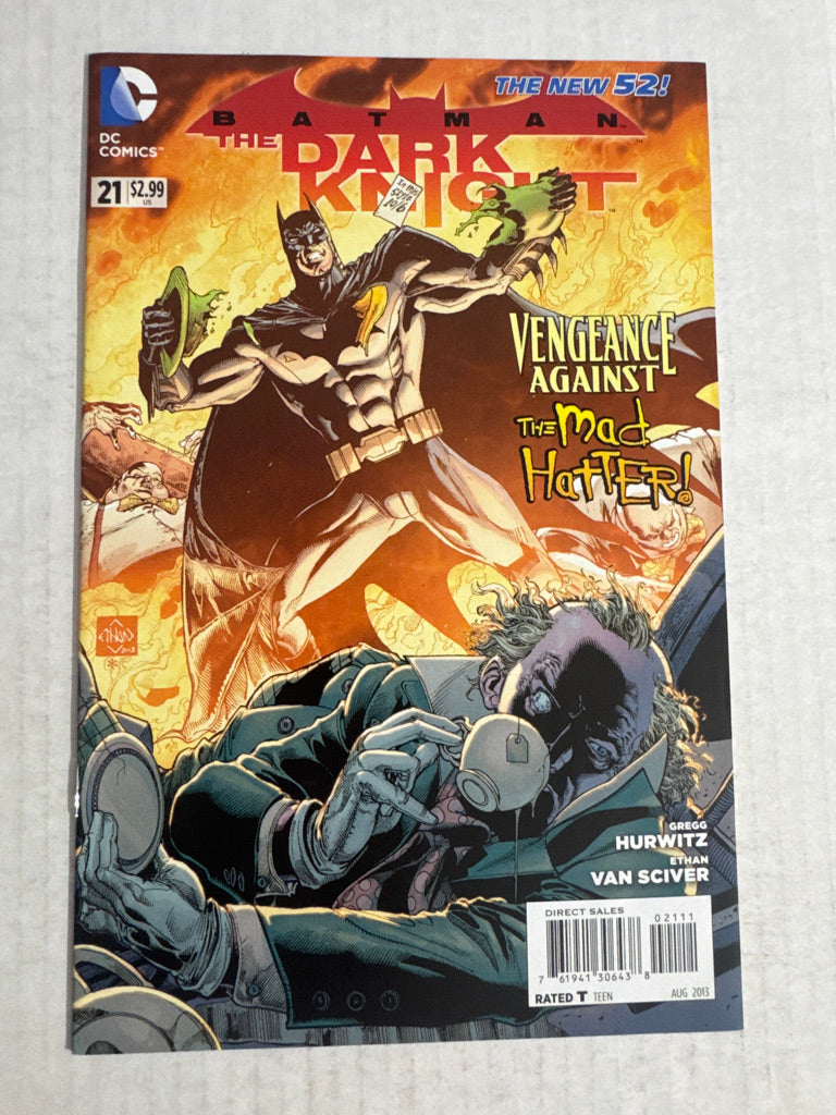 BATMAN THE DARK KNIGHT #21 Vol 2 NM- Ethan Van Sciver Cover