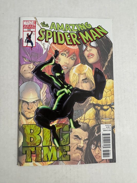 AMAZING SPIDER-MAN #648 NM- 1:15 Caselli Variant