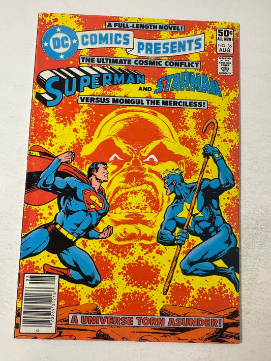 DC COMICS PRESENTS #36 VF Jim Starlin Cover NEWSSTAND