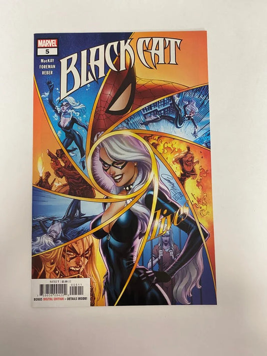BLACK CAT #5 Vol 2 J Scott Campbell Cover