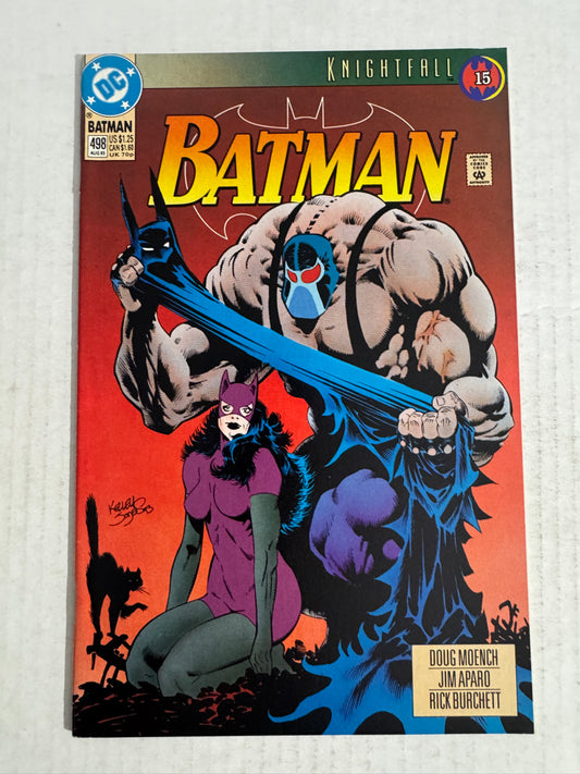 BATMAN #498 NM- Kelley Jones Cover