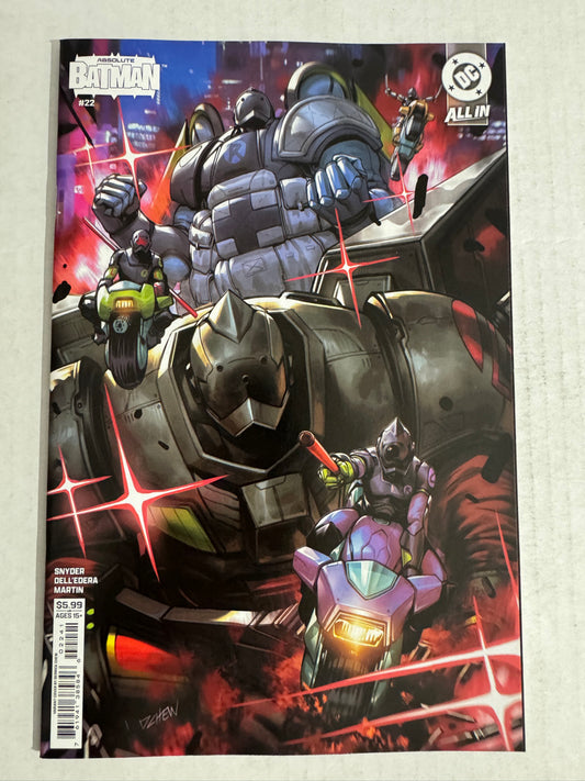 ABSOLUTE BATMAN #22 NM Derrick Chew Variant