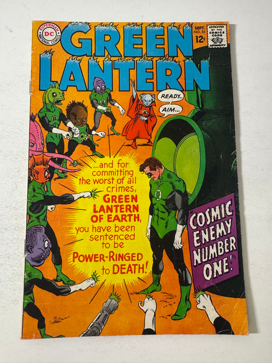 GREEN LANTERN #55 VG 1ST APPEARANCE