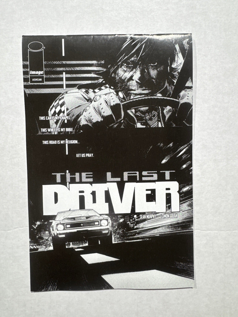 THE LAST DRIVER #1 VF/NM  1 Per Store Ashcan