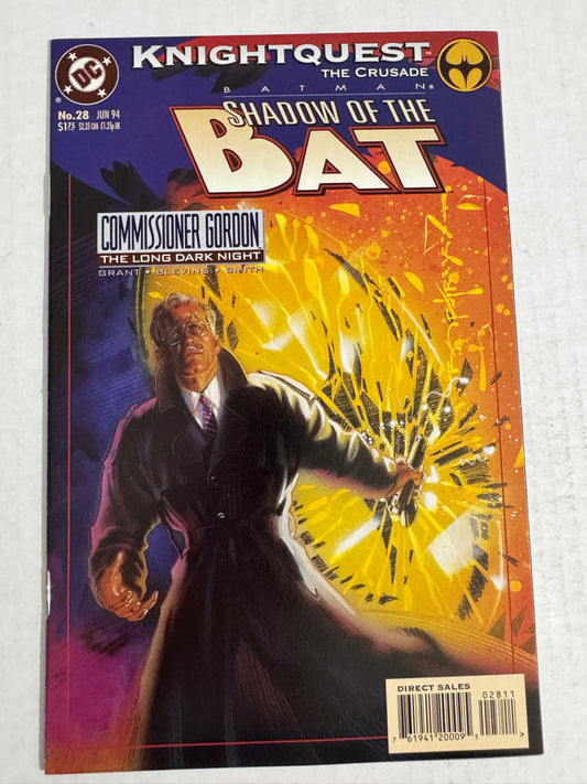 BATMAN SHADOW OF THE BAT #28 NM Brian Stelfreeze Cover