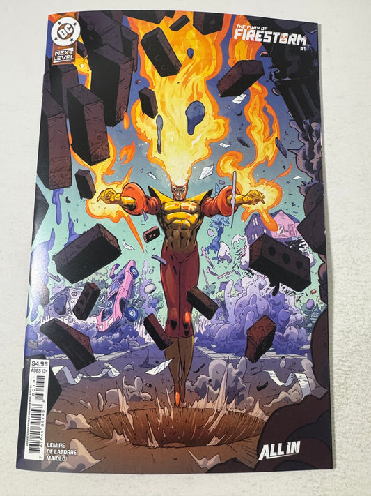 THE FURY OF FIRESTORM #1 NM Rossmo Variant