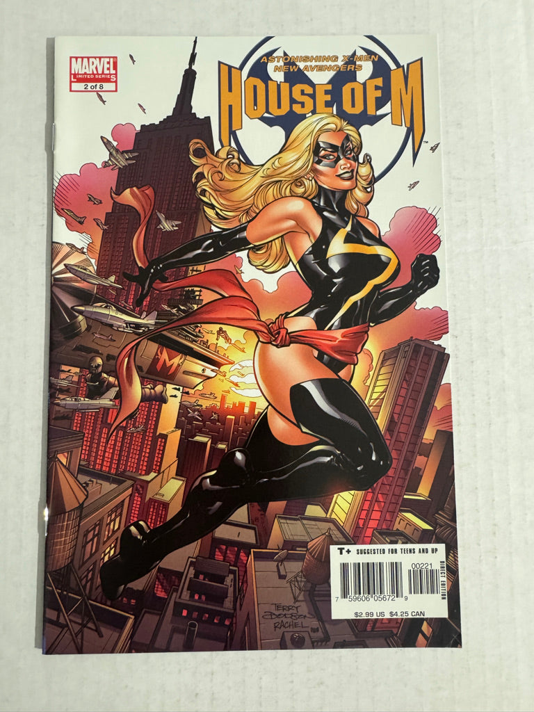HOUSE OF M #2 VF 1:20 Terry Dodson Variant