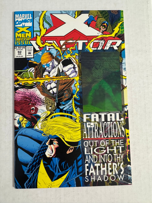 X-FACTOR #92 NM- Joe Quesada Cover 1ST APPEARANCE