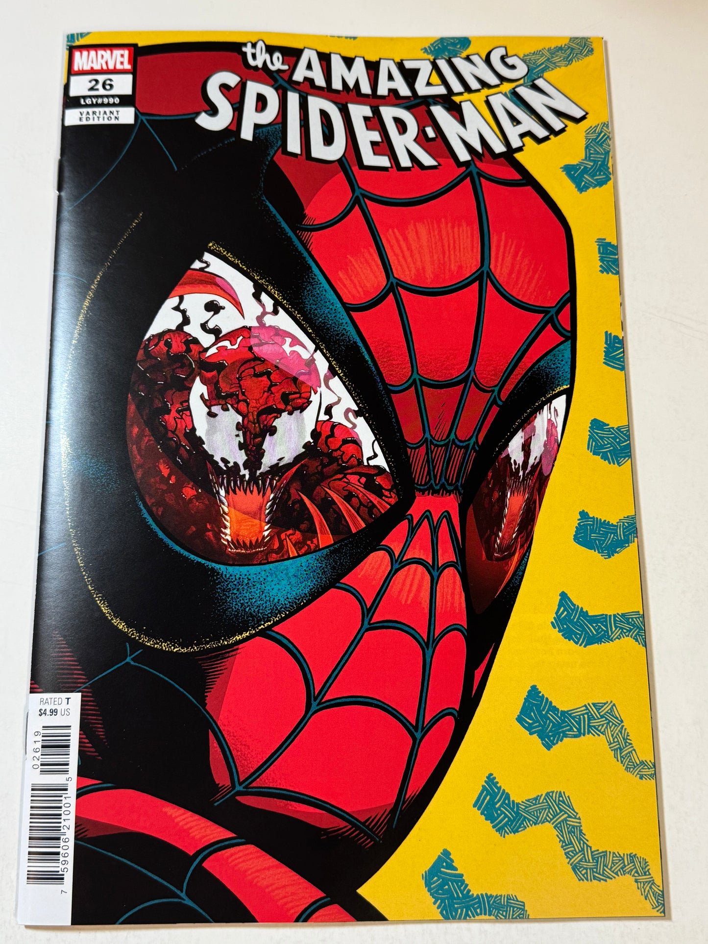 AMAZING SPIDER-MAN #26 Vol 7 NM-  1:25 Gonzo Variant