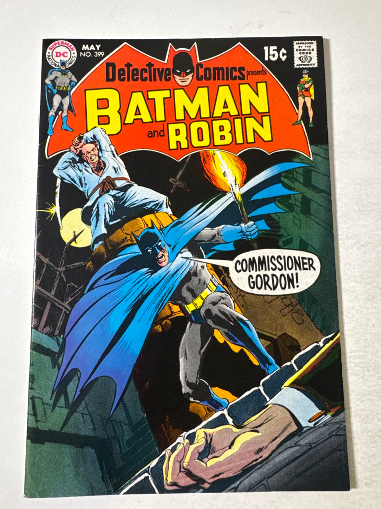 DETECTIVE COMICS #399 FN+ Neal Adams Cover