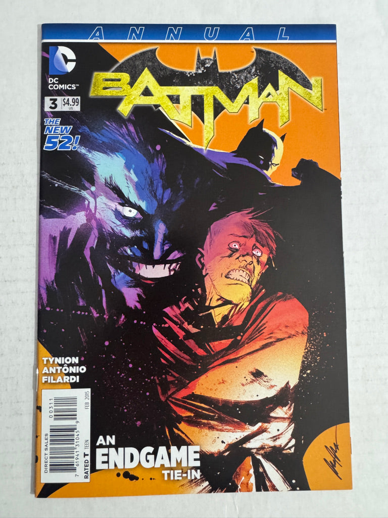 BATMAN ANNUAL #3 2015 NM