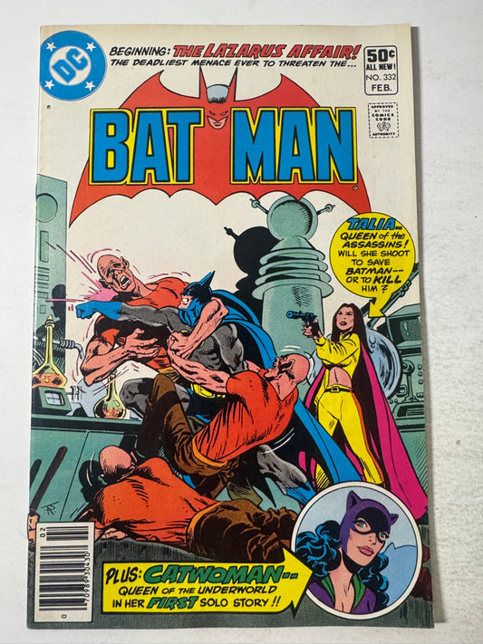 BATMAN #332 FN NEWSSTAND
