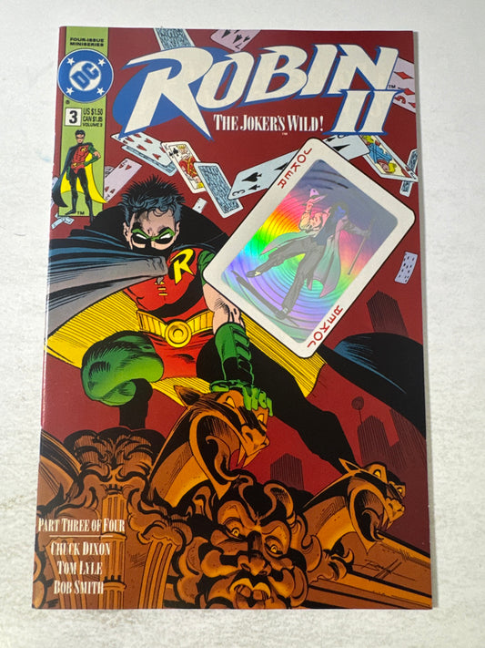 ROBIN II Joker's Wild #4 Tom Lyle Hologram Variant
