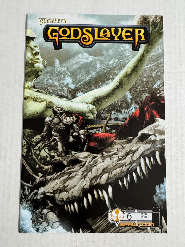 SPAWN GODSLAYER #6 NM Jay Anacleto Cover