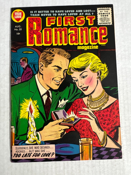 FIRST ROMANCE #35 VF+