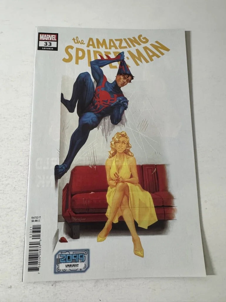 AMAZING SPIDER-MAN #33 Vol 5 NM Miguel Mercado 2099 Variant