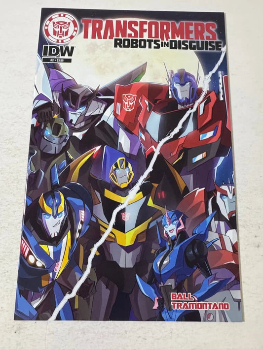 TRANSFORMERS Robots In Disguise #2 Vol 2 VF/NM