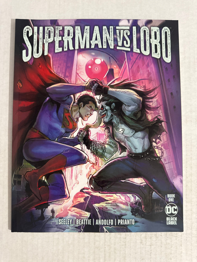 SUPERMAN VS LOBO #1 NM- Mirka Andolfo Cover