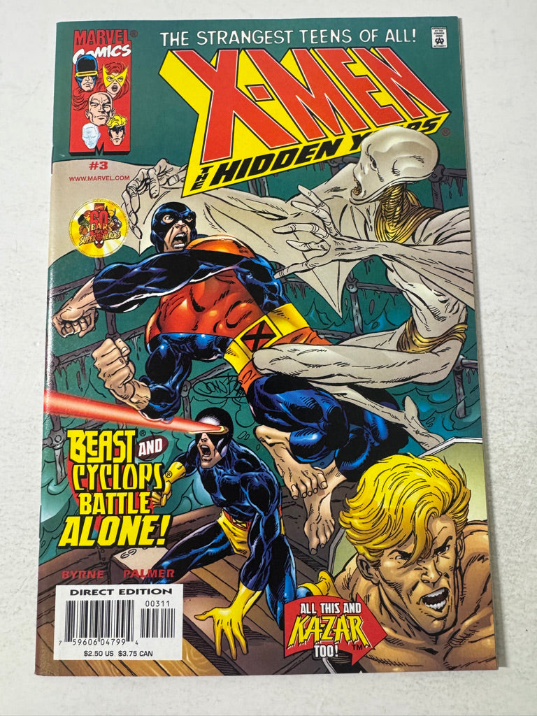 X-MEN THE HIDDEN YEARS #3 NM John Byrne Cover