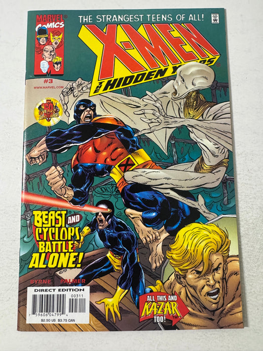 X-MEN THE HIDDEN YEARS #3 NM John Byrne Cover