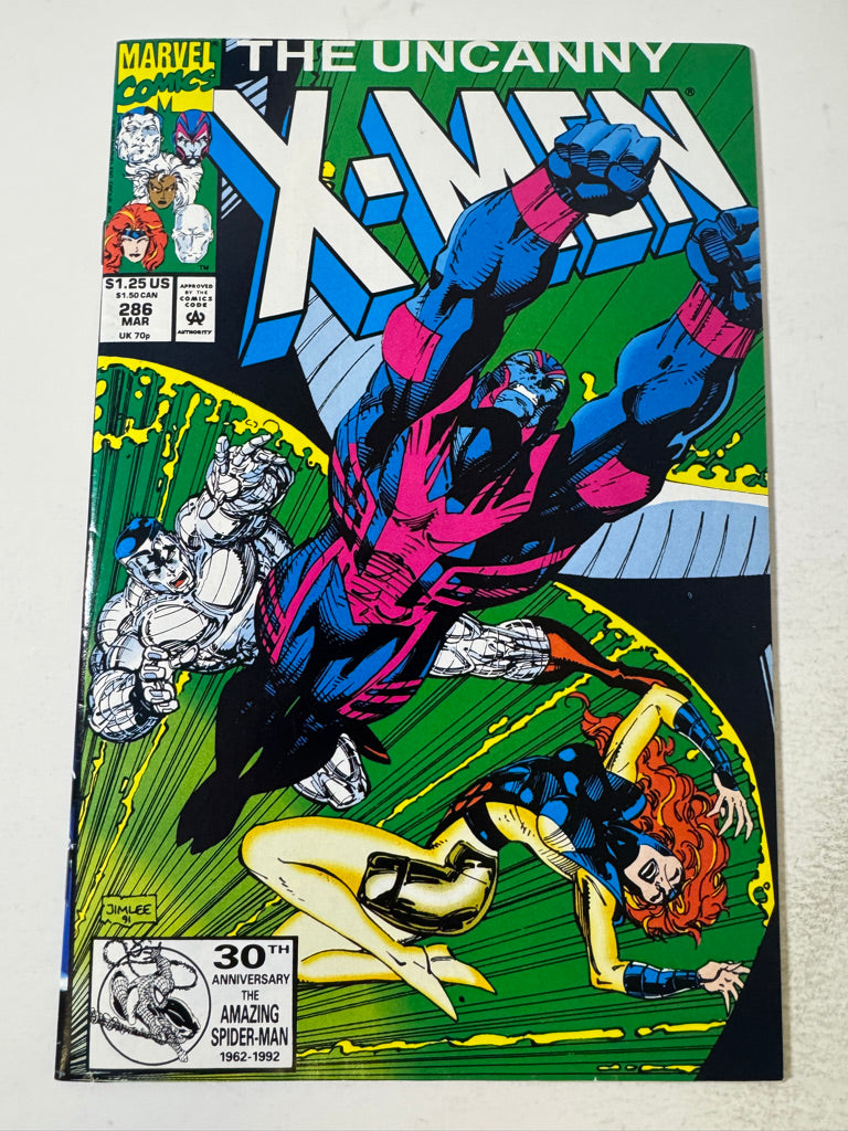 UNCANNY X-MEN #286 VF Jim Lee Cover