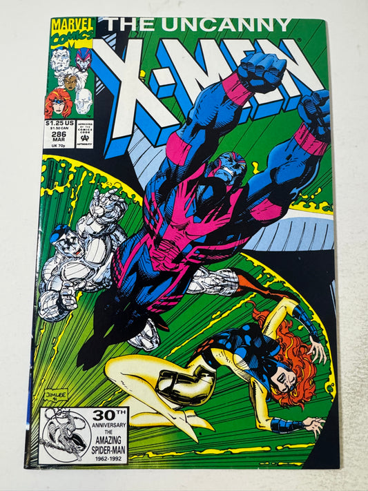 UNCANNY X-MEN #286 VF Jim Lee Cover