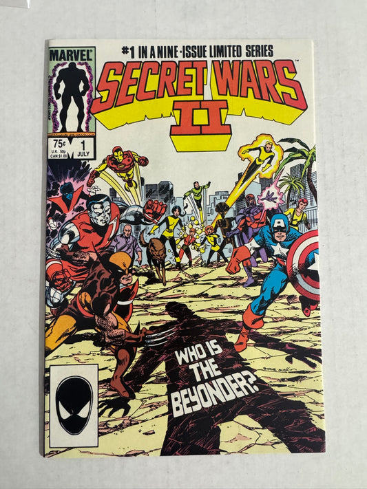 SECRET WARS II #1 NM  1ST APPEARANCE