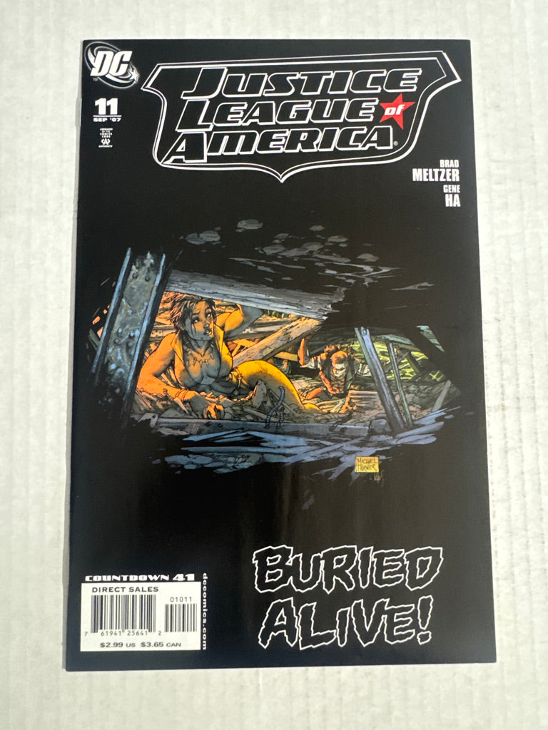 JUSTICE LEAGUE OF AMERICA #11 Vol 2 Michael Turner Cover