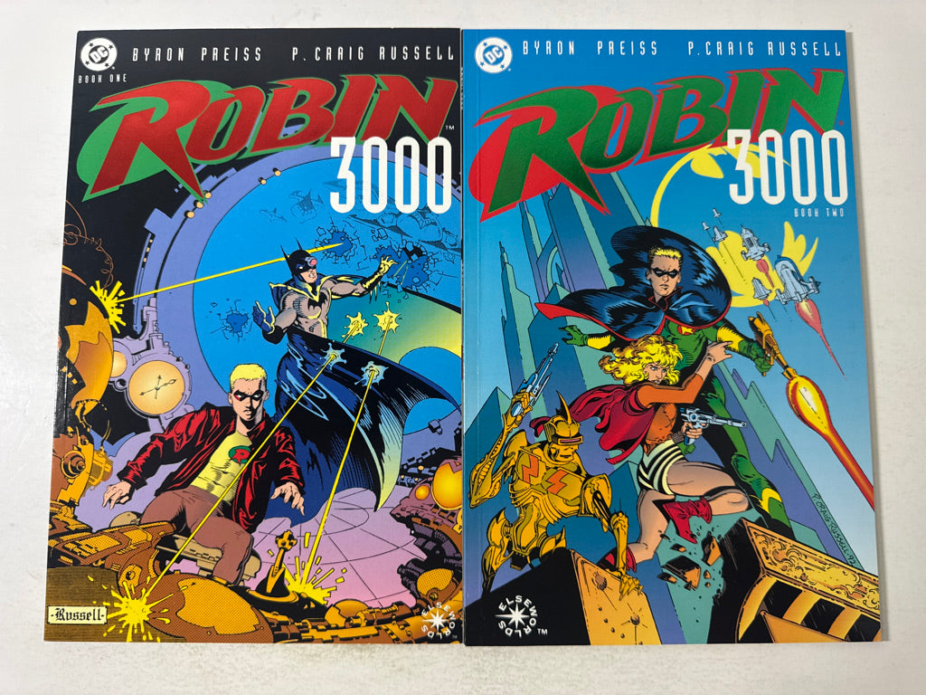 ROBIN 3000 #1-2 NM Set P Craig Russell Covers