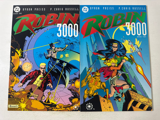 ROBIN 3000 #1-2 NM Set P Craig Russell Covers