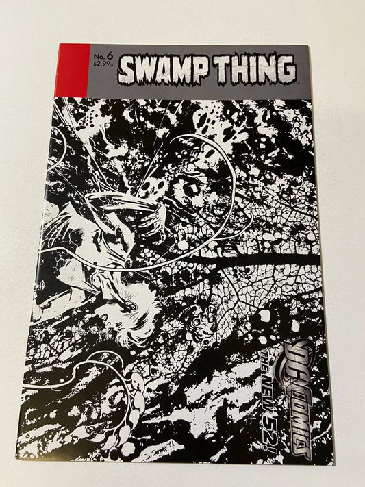 SWAMP THING #6 Vol 5 NM 1:25 B/W Yanick Paquette Variant
