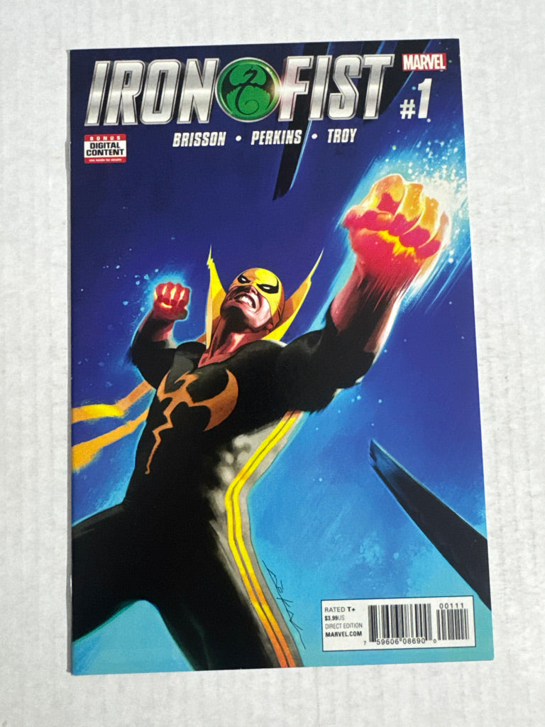 IRON FIST #1 Vol 5 NM Jeff Dekal Cover