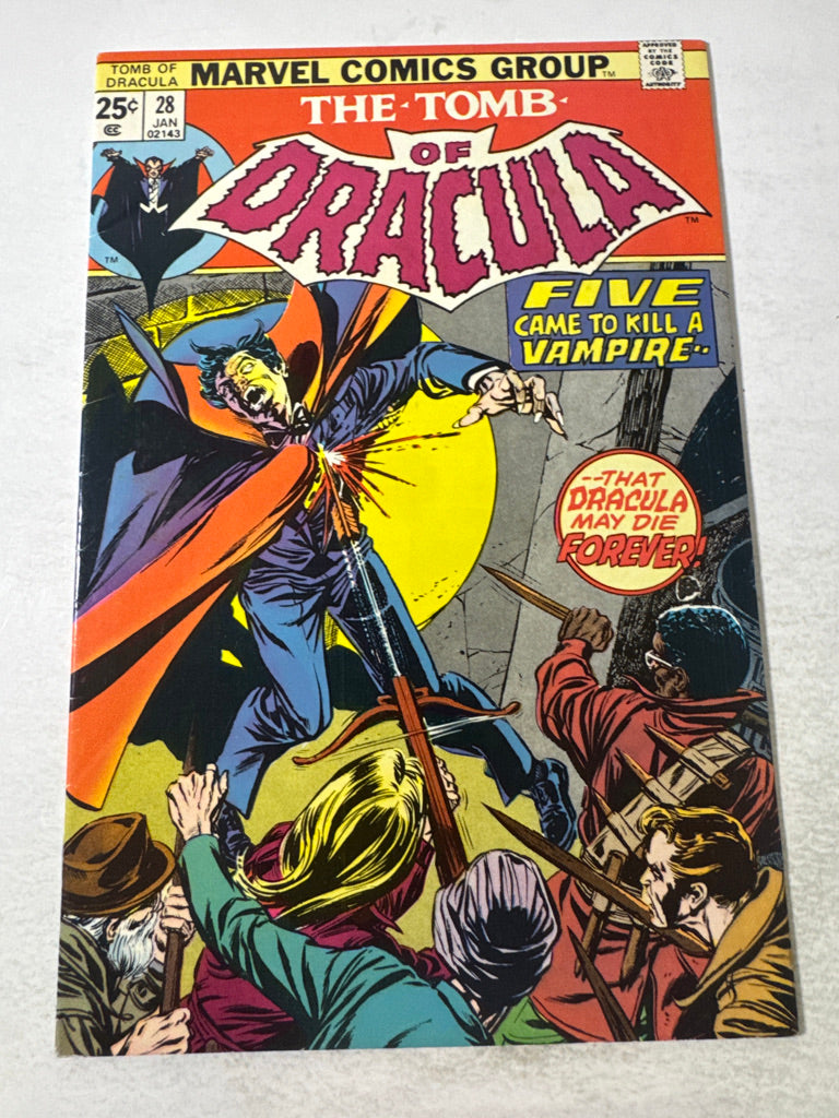 THE TOMB OF DRACULA #28 VG/FN
