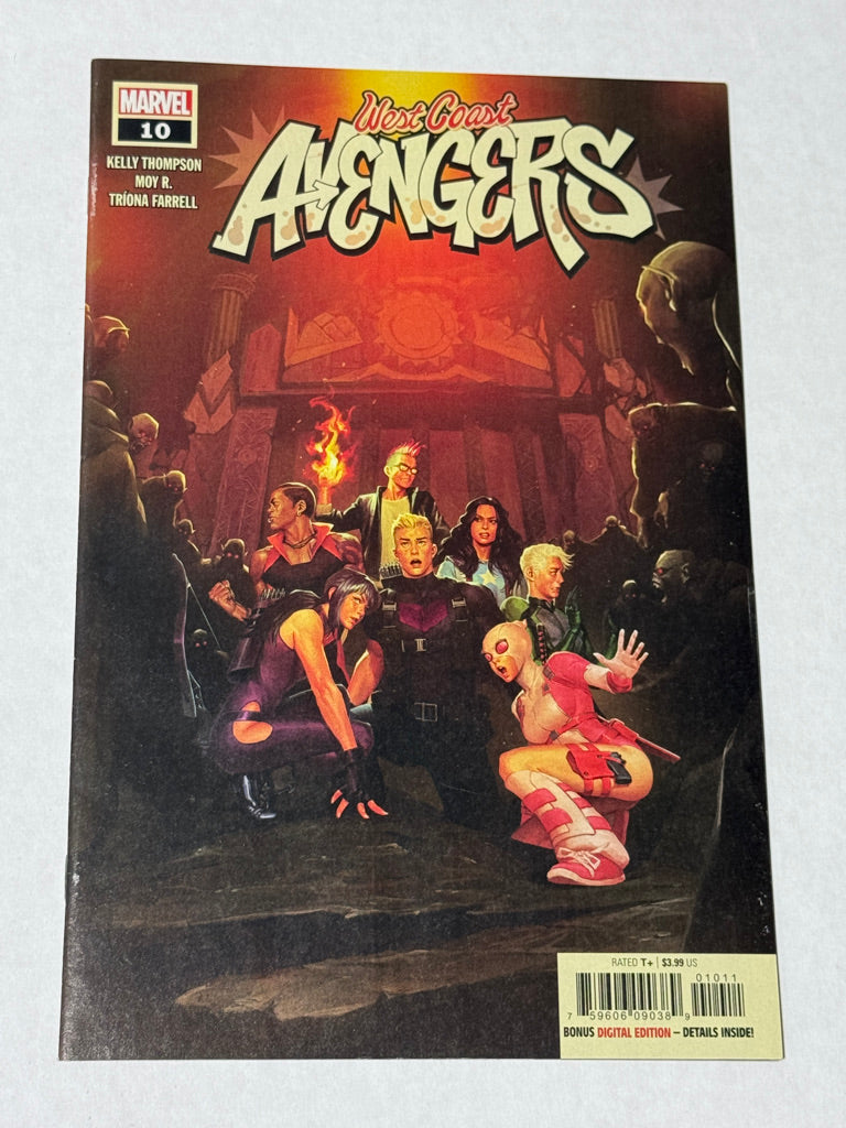 WEST COAST AVENGERS #10 Vol 3 VF/NM 1ST APPEARANCE