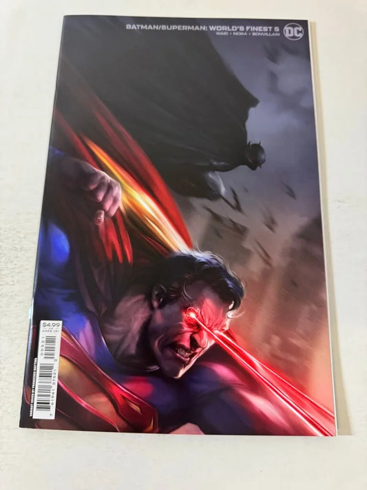 BATMAN SUPERMAN WORLD'S FINEST #5 NM Mattina Variant