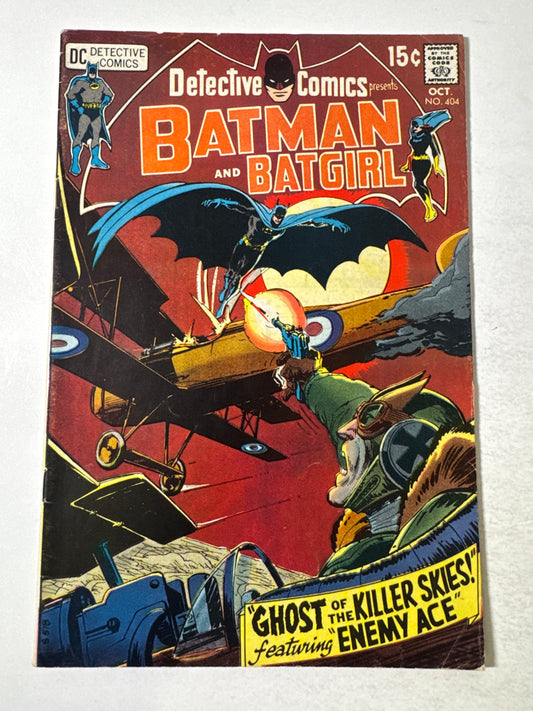 DETECTIVE COMICS #404 VG/FN Neal Adams Cover